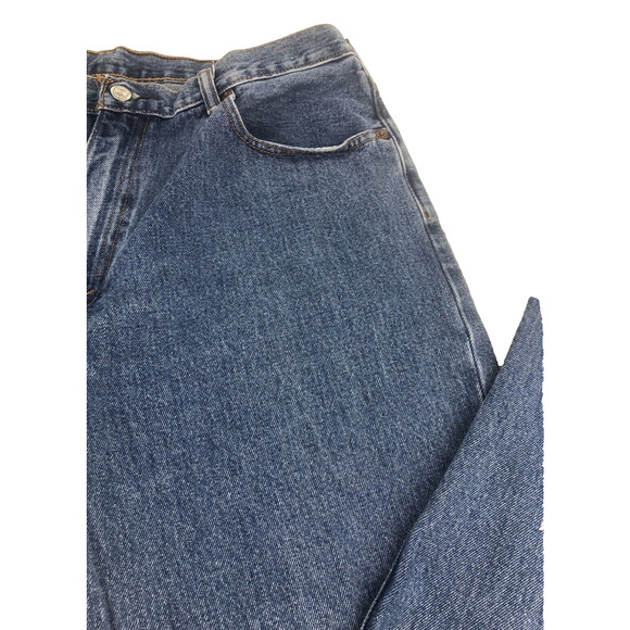 Levi's 550 Men's Jeans 38 x 34 Y2K Regular Fit Straight Leg Blue Denim Stonewash - Picture 6 of 14